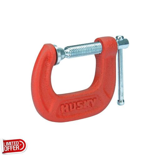 NEW Husky 012378 2 inch C-Clamp