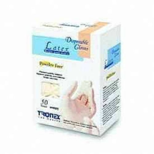 Tronex Latex &amp; Powder Free Gloves, One Size, 50ct 097604361026A269