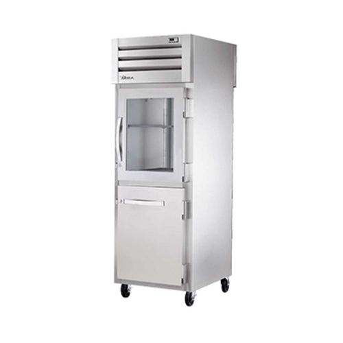 Pass-Thru Refrigerator 1 Section True Refrigeration STA1RPT-1HG/1HS-1S (Each)