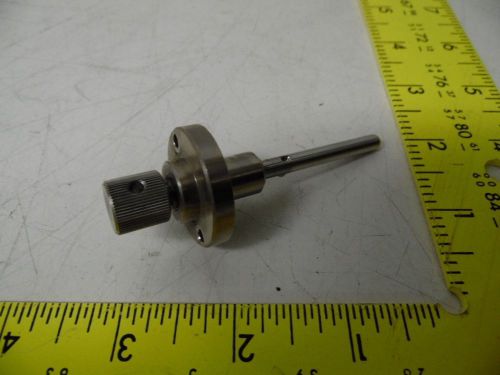 1.25&#034; SS High Vacuum Manual Rotary Feedthrough Flange