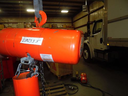 Cm lodestar 1 ton electric hoist model l2 10ft chain loc2335 for sale