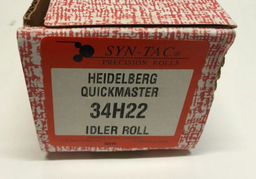 SYN-TAC PRECISION ROLLS 34H22 19 1/2&#034; IDLER ROLL for HEIDELBERG QUICKMASTER QM46