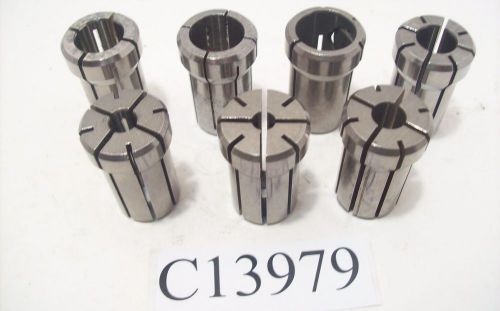 CLEAN DA180 7 PC SET 1/4, 5/16, 3/8, 1/2, 5/8, 11/16, &amp; 3/4&#034; DIA. DA180 C13979