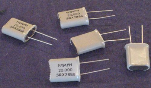 Crystal HC-49 20.000 Mhz HC49 20MHz Crystal (50 pcs) *** NEW ***