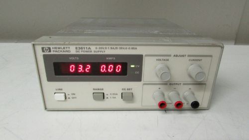 Agilent Keysight E3611A 30W Power Supply, 20V, 1.5A or 35V, 0.85A