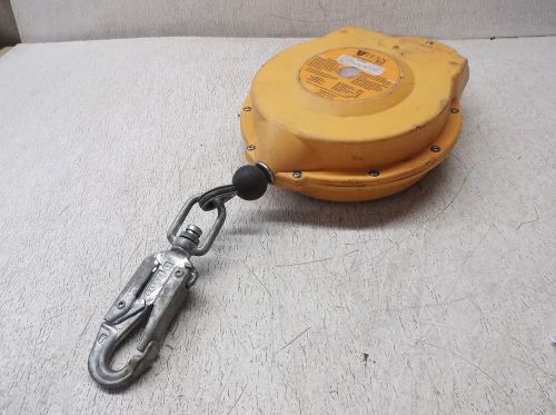 Titan tr50/50ft self-retracting lifeline 3/16&#034; galvanized steel cable (used) for sale