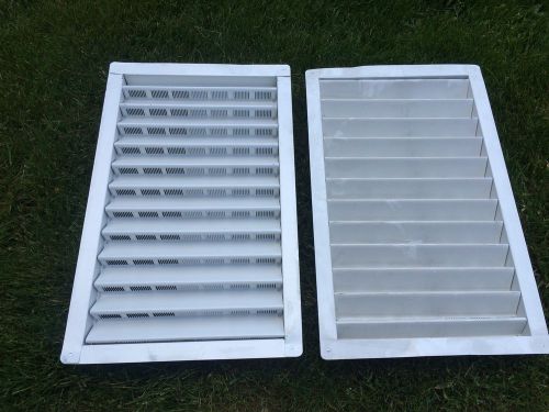 (2x) 81232 14x24 White Gable Air Vent