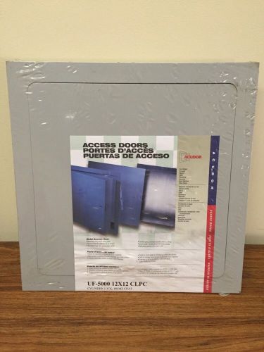 Acudor UF-5000 General Purpose Access Door - 12 x 12 CLPC with Cylinder locks