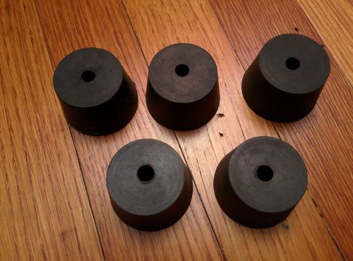 Rubber stopper, #8, 1-hole- 5 each