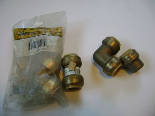 Lot of 4 pieces 3/4&#034;  sharkbite   push on fittings for sale