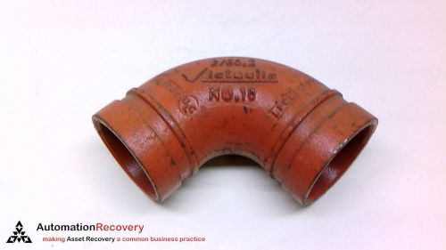 VICTAULIC NO. 10, 2&#034;/6,3 90 DEGREE ELBOW GROOVED FITTING