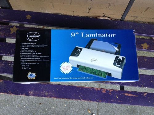 CROFTON 9&#034; LAMINATOR NEW