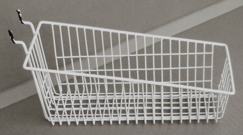 Pegboard Metal Basket Plastic Coated  /363