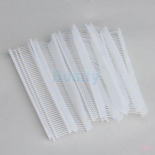 2x 5000pcs Clothing Garment Price Label Tag Tagging Tagger Plastic Barbs 0.6&#034;