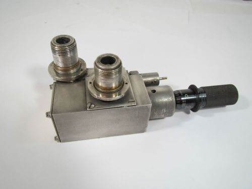 Starrett Micrometer Wavemeter, Tunable Cavity, RF/Microwave Stainless Steel