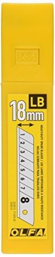 Olfa OLFA 5009 LB-10B Snap-Off Heavy Duty Blade, 10 Pack