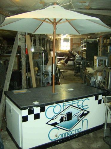 Espresso Cart Cappucino Coffee Cart Beverage Equipment Coffee Trailer