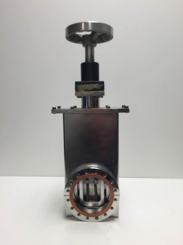 Perkin-Elmer SVB-42VM  6&#034; CF Flange SS Gate Valve