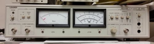 Leader LE-1852 DVD/CD/CD-ROM Jitter Meter