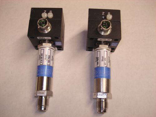 2 MILLIPORE SPT 204 TRANSDUCER 100 PSIG