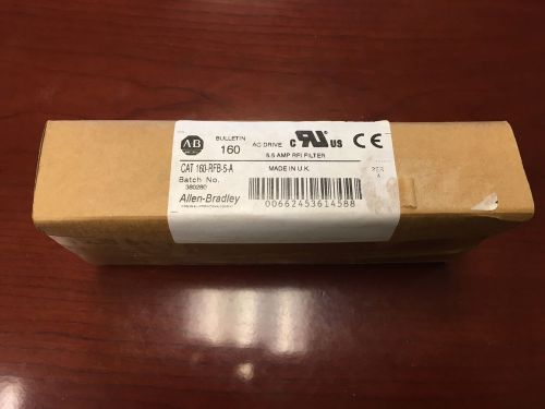 Allen Bradley 160-RFB-5-A Input RFI Filter, 3x460VAC 50/60Hz 5.5A