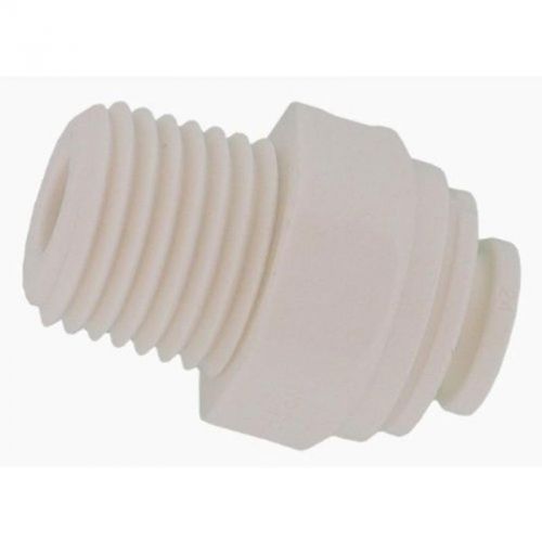 1/4OD X 1/4NPT MALE CONECTR JOHN GUEST USA Push It Fittings PP010822WP