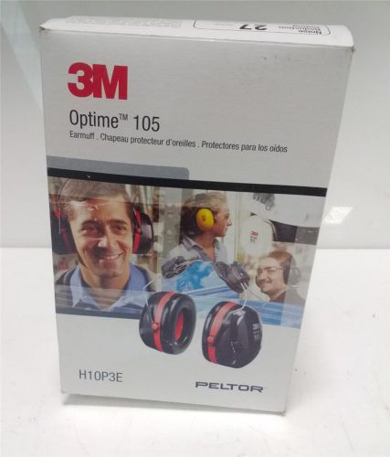 3M OPTIME 105 EARMUFF H10P3E NIB