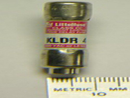 2 Bussmann KLDR4 4A 600VAC Time Delay Fuses