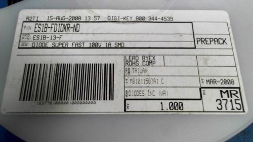 435-pcs diode/rectifier super fast 100v 1a diodes es1b-13-f 1b13  es1b-13-f 1b13 for sale