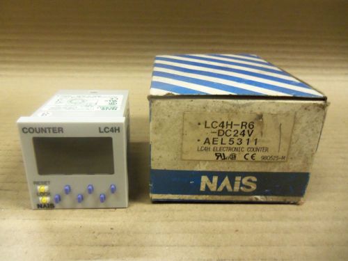 New nais lc4h-r6-dc24v 24v dc electronic counter for sale