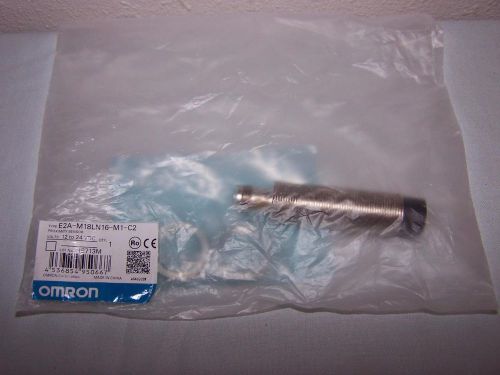 OMRON E2A-M18LN16-M1-C2 PROXIMITY SENSOR 12 TO 24 VDC NEW IN BAG