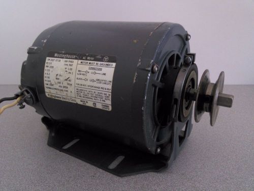 Westinghouse a/c motor 1/3 hp v115 rpm 1725 hz 60 for sale