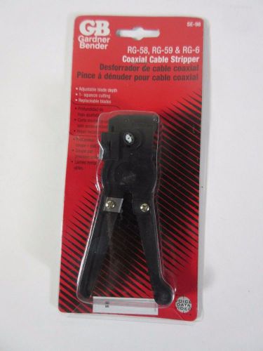 Se adjustable cable cutter/stripper, 4-3/4&#034; oal gb-gardner bender se-98 for sale