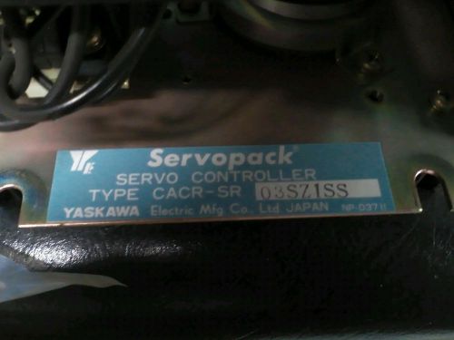 Yaskawa servopack servo controller  Type CACR-SR  03SZ1SS