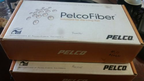 Pelco FM8304MSTR 4 Channel Multimode Fiber TX/RX Pair Cheapest on Ebay Brand New