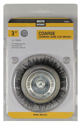 DISSTON COMPANY 3-Inch Coarse Crimped Wire Cup Brush