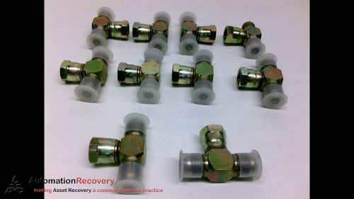 HYDRA FLEX 6600-8-8-8 - PACK OF 10 - BRANCH TEE HYDRAULIC ADAPTOR,, NEW*