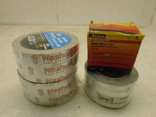 Lot of Foil Tap | Bonus Rubber Mastic Tape