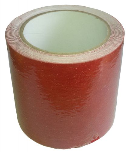 Red ANTI SLIP TAPE ADHESIVE NON SLIP  HIGH GRIP CLEAR  10CM(3.93&#034;)