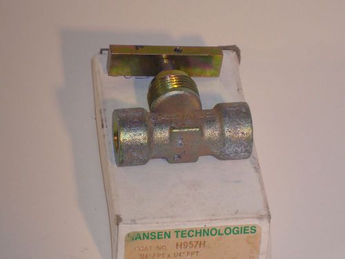 H957H HANSEN GAUGE PURGE VALVES