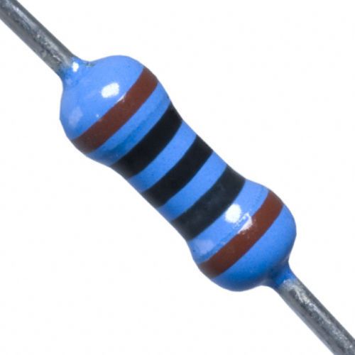 6 pcs  1/4W, 1/8W, 1% or 5% resistors