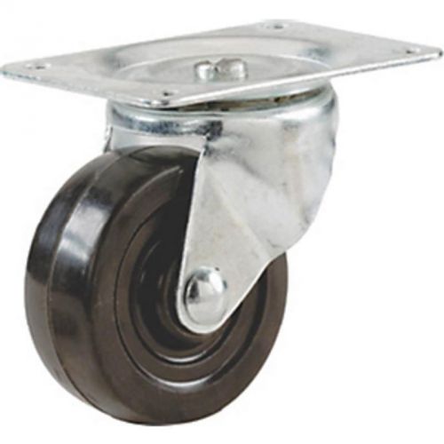 3&#034; Swivel Plate Caster, 175-Lb Load Capacity Shepherd Hardware Casters 9489