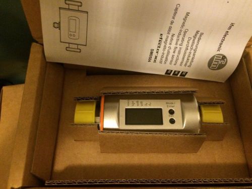 IFM SM0504 Flow Meter, 30gpm