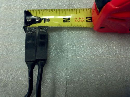 2 keyence pz-42l photoelectric sensor dek 265 for sale