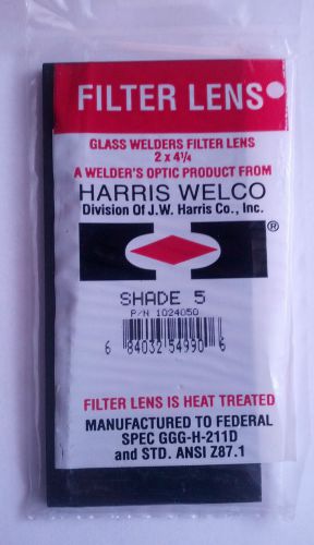 lot of 31 Welding Helmet Filter Lenses Glass Welders 2&#034;x4.25&#034; Shade 5 Lens