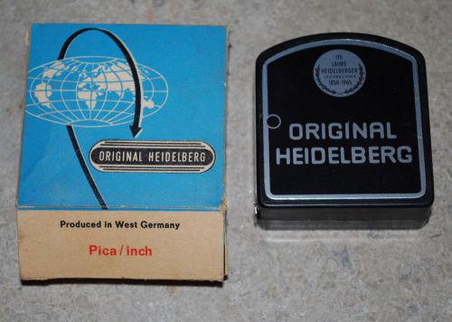 1965 advertising specialty 115 year commemorative heidelberg tape measure for sale