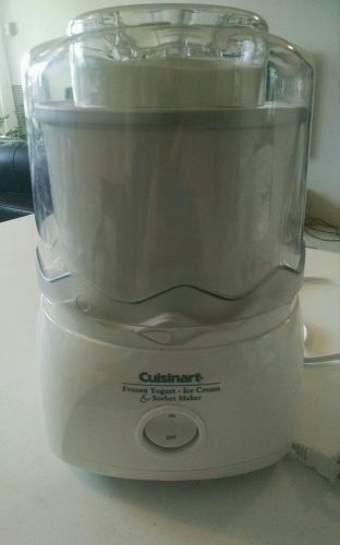 Cuisinart Frozen Yogurt - Ice Cream &amp; Sorbet Maker - 1.5 Quarts - Model CIM-20 @