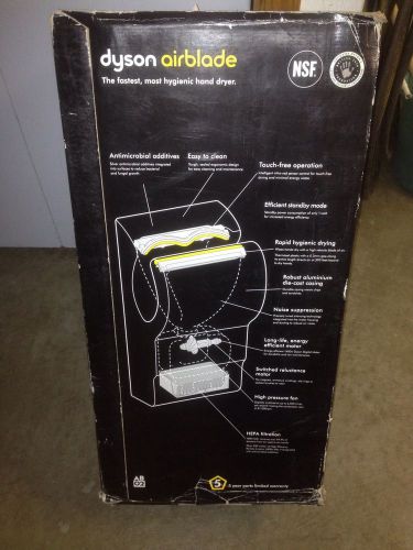 Dyson Airblade Hand Dryer AB02 Aluminum Brand New