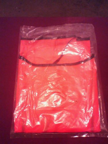 Lot Of 6 Orange Safety Vest Construction, Hunting,New