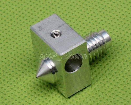 1.75mm/0.4mm Aluminum Nozzle Heat Block Extrusion head Professional 3D Printer D